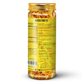Blue Tea Organic Marigold Flower Herbal Tea - Pack Of 2 X 25gm Pet Jar, 0.8 Ounce Each, 50 Cups | Caffeine Free, Non-GMO, Flower Based Detox Tea - Gluten Free, Non-Bitter
